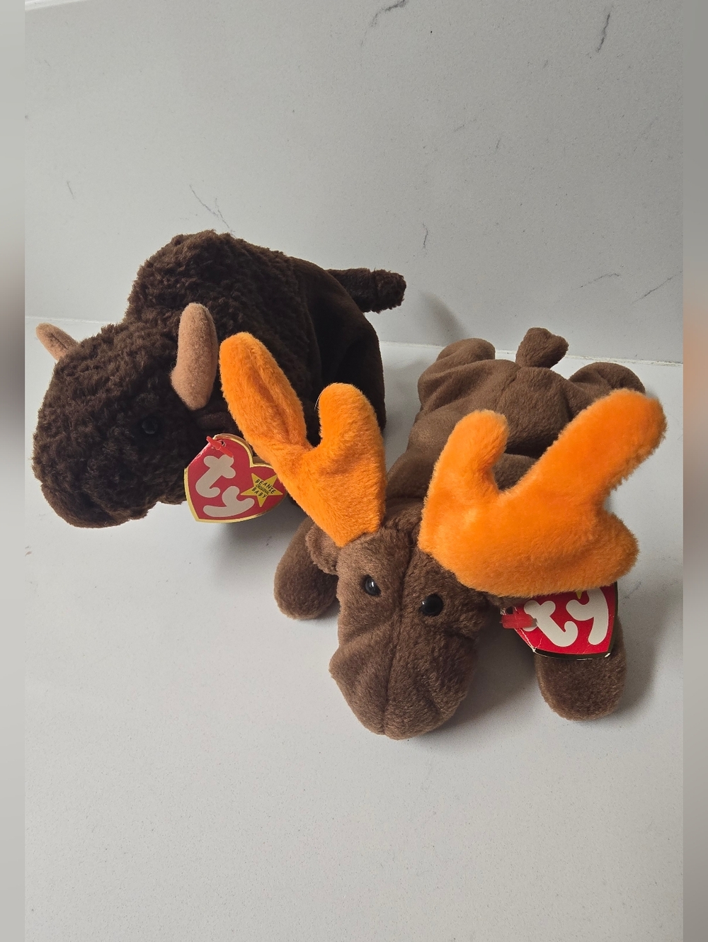 Roam & Chocolate Ty Beanie Babies